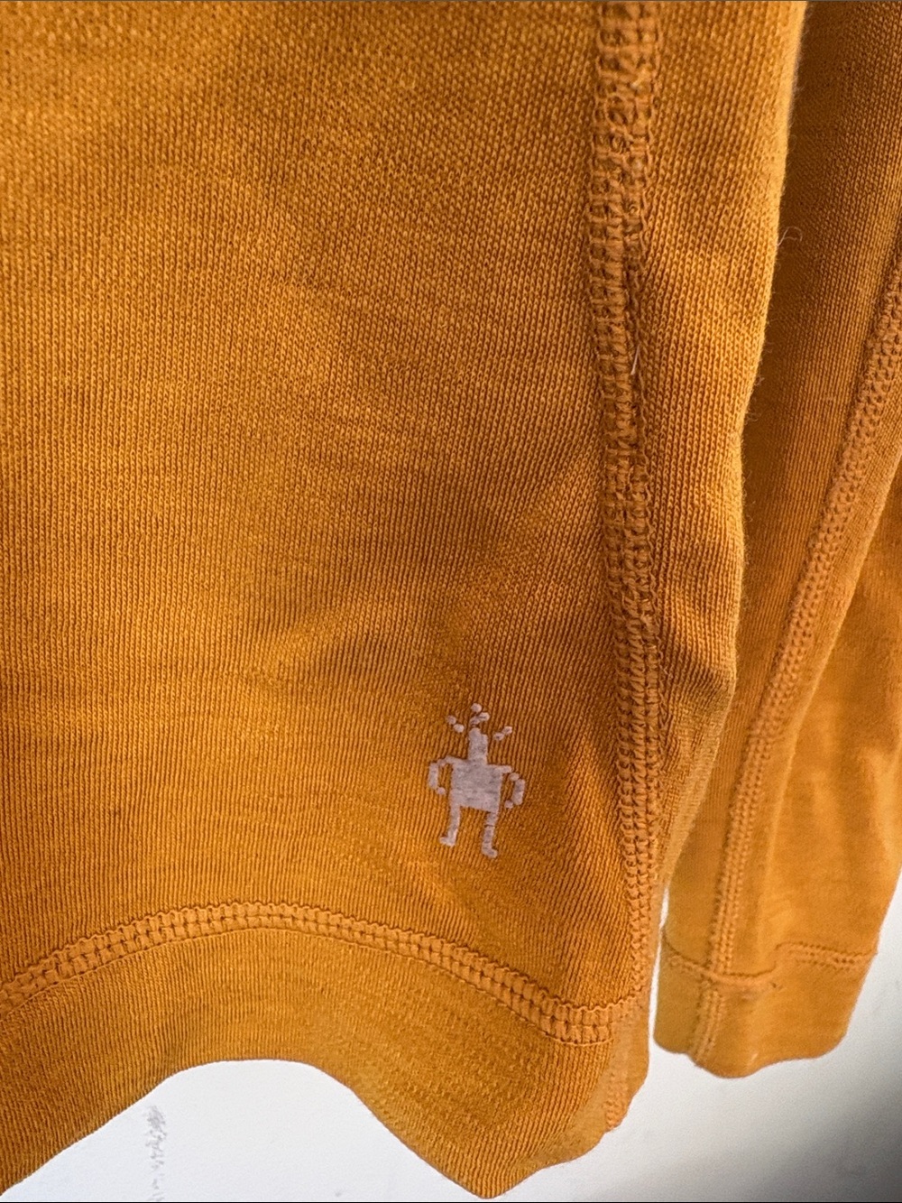 Smartwool merino 250 Long Sleeve Crew Shirt - Mustard Yellow - Picture 3 of 7